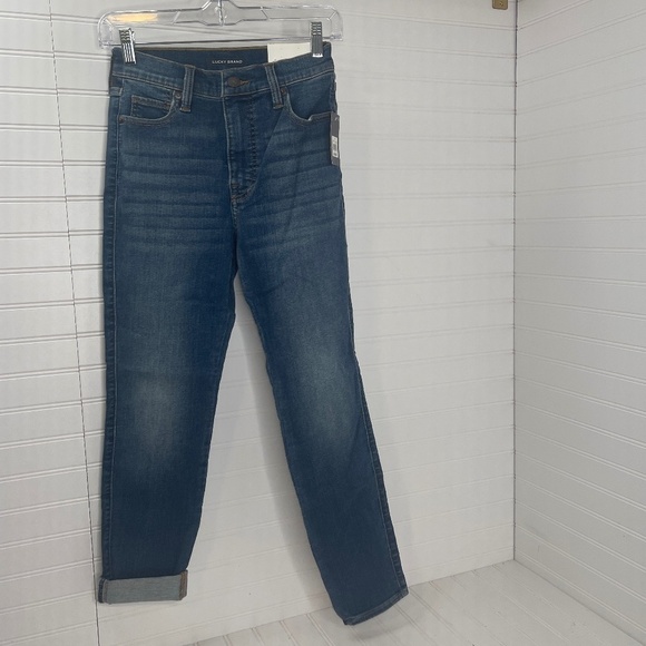 NWT Lucky Brand Jeans Uni Fit Ankle Skinny Size 2 - Picture 1 of 11